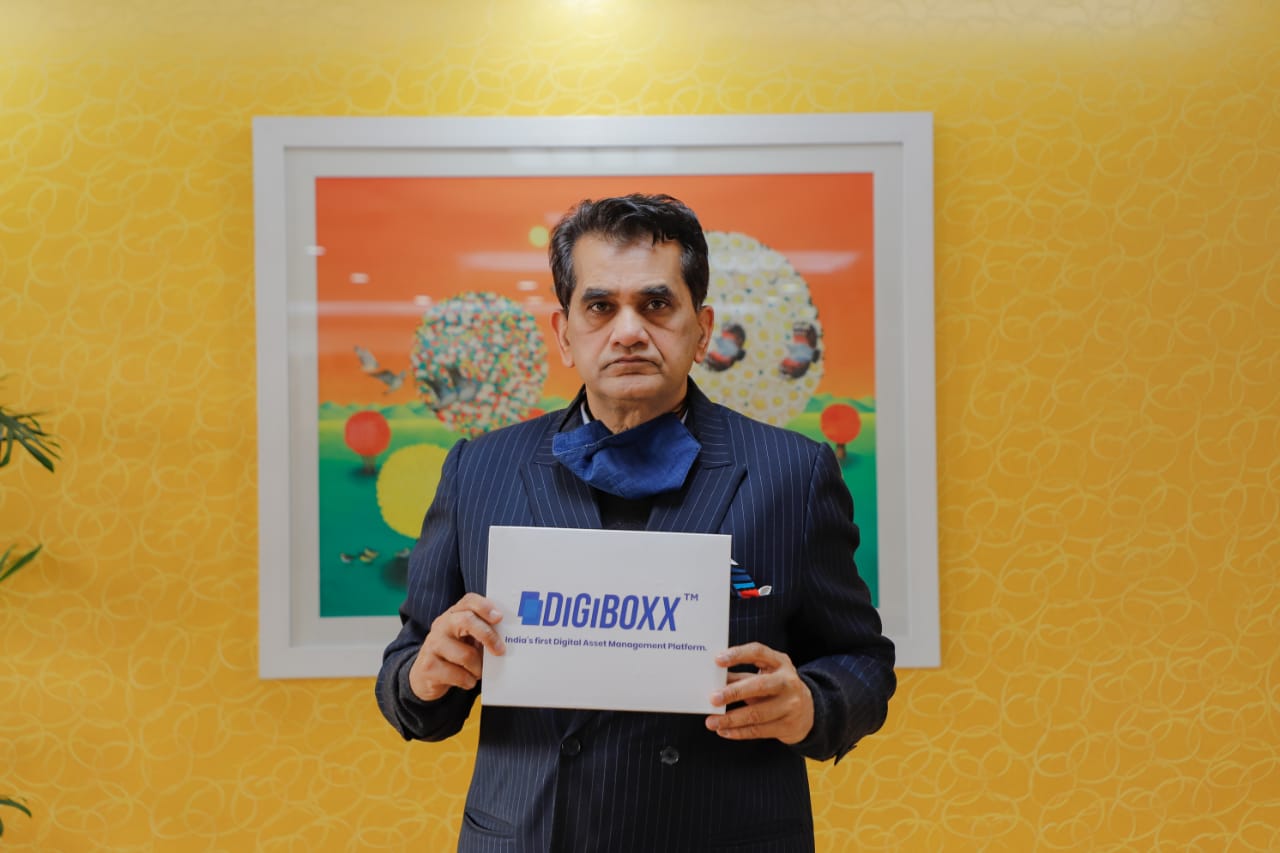 Store Save And Share In India Says Amitabh Kant Ceo Niti Aayog Launches Digiboxx Indias 