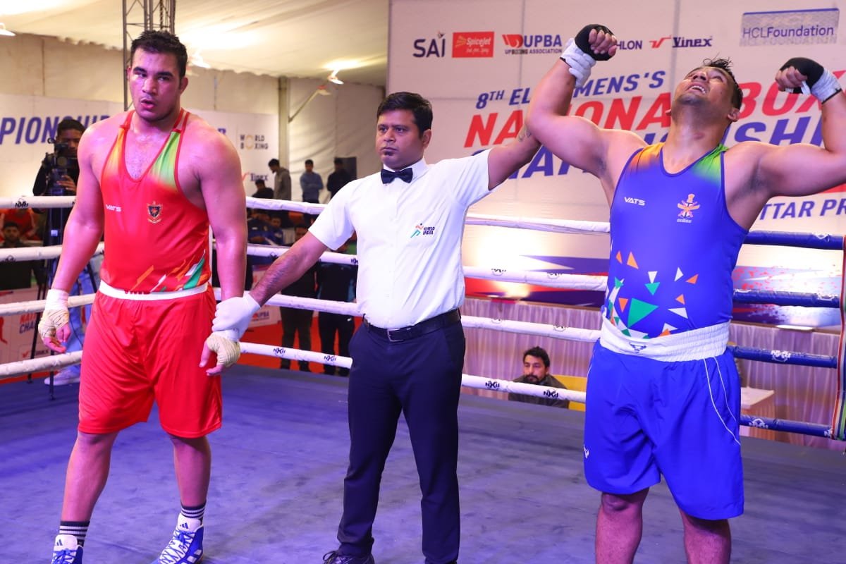 Sachin Siwach, Lakshya Chahar Lead High SSCB Representation Into 8th Elite Men’s National Boxing C’Ship Semis